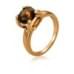 Золотое кольцо с раухтопазом КВ1113.12011н от «Империя Золота». Фото 0