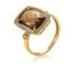 Золотое кольцо с раухтопазом КВ1382.12011н от «Империя Золота». Фото 0