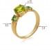 Золотое кольцо с кварцем КВ1115.14207н от «Империя Золота». Фото 1