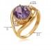Золотое кольцо с сапфиром КВ1186(2).10509н от «Империя Золота». Фото 0