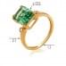 Золотое кольцо с кварцем КВ1363.14207н от «Империя Золота». Фото 0