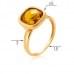 Золотое кольцо с нано султанитом КВ1855.16715н от «Империя Золота». Фото 1
