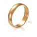 Золотое обручальное кольцо - классическое (европейка) ОК015.4 от «Империя Золота». Фото 0