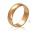 Золотое обручальное кольцо - классическое (европейка) ОК015.5 от «Империя Золота». Фото 0