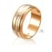 Золотое обручальное кольцо с цирконием ОК304(2) от «Империя Золота». Фото 0