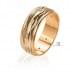Золотое обручальное кольцо с цирконием ОК333 от «Империя Золота». Фото 0