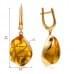 Золоті сережки з цитрином СВ1354.10408н від Imperia Zolota. Фото 0