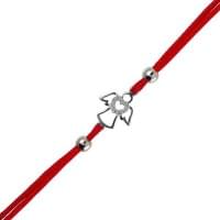 Серебряный браслет с цирконием