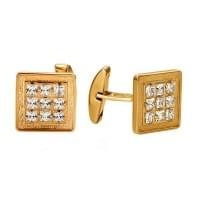 Золотые запонки