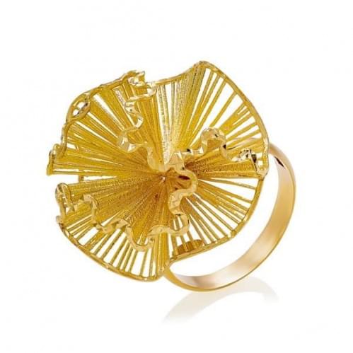 Кольцо из лимонного золота (Флорентино - Collection Florentino) КБ1205Л(к)