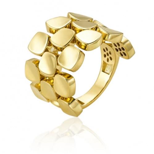 Кольцо из лимонного золота (Флорентино - Collection Florentino) КБ2136Лк