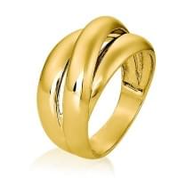 Кольцо из лимонного золота