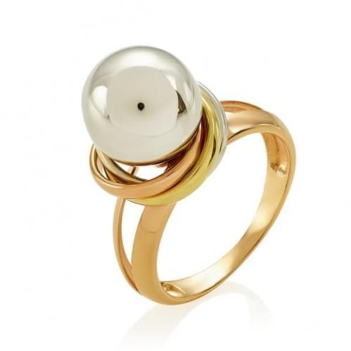 Золотое кольцо без вставки КБ462к