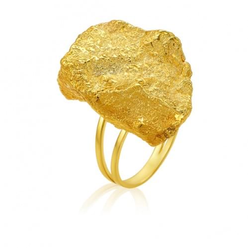 Кольцо из лимонного золота ( Флорентино - Collection Florentino ) КБ914Лк