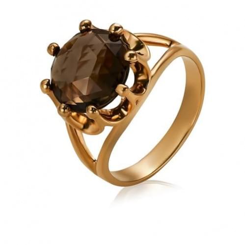 Золотое кольцо с топазом КВ1000.12011н