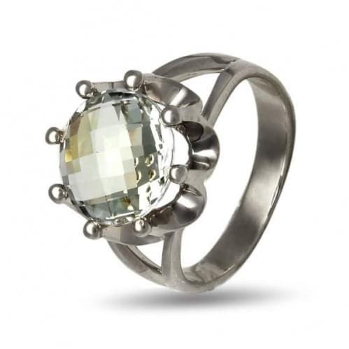 Серебряное кольцо с цирконием КВ1000.7с