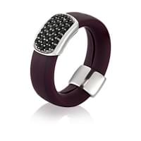 Срібна каблучка з цирконієм