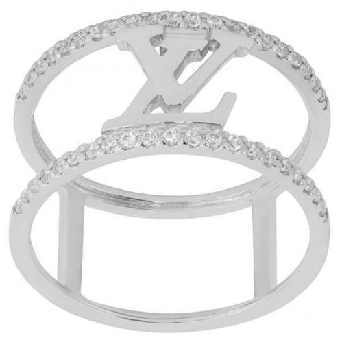 Серебряное кольцо с цирконием КВ1061(3)с