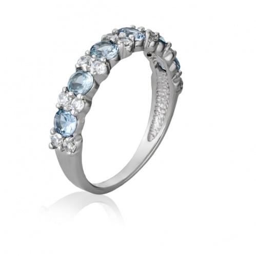 Серебряное кольцо с цирконием КВ1079.01с
