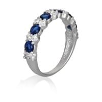 Серебряное кольцо с цирконием