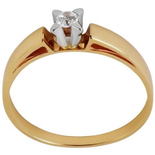 Золотое кольцо со вставкой КВ1107н