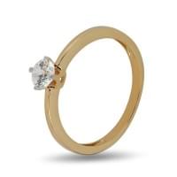 Золота каблучка зі вставкою Золота каблучка зі вставкою