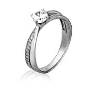 Серебряное кольцо с цирконием Серебряное кольцо с цирконием