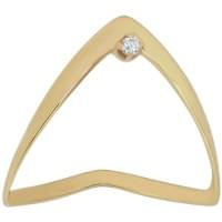 Золота каблучка з цирконієм Золота каблучка з цирконієм