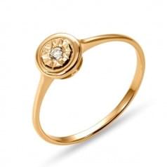 Золотое кольцо со вставкой