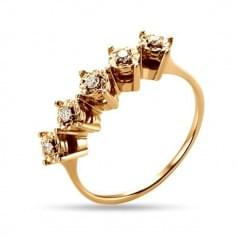 Золотое кольцо со вставкой