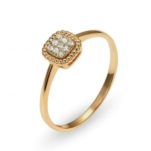 Золотое кольцо со вставкой КВ1300н