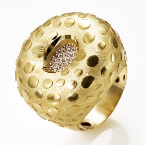 Кольцо из лимонного золота (Астарта - Collection Astarta) КВ1318Лк