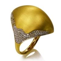 Кольцо из лимонного золота (Астарта - Collection Astarta)