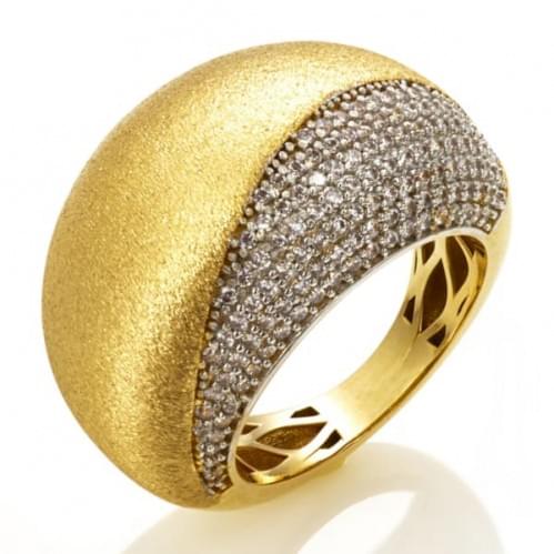 Кольцо из лимонного золота (Астарта - Collection Astarta) КВ1324Лк