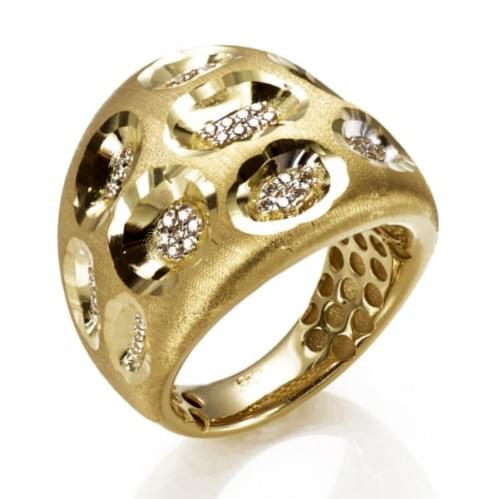 Кольцо из лимонного золота (Астарта - Collection Astarta) КВ1326Лк