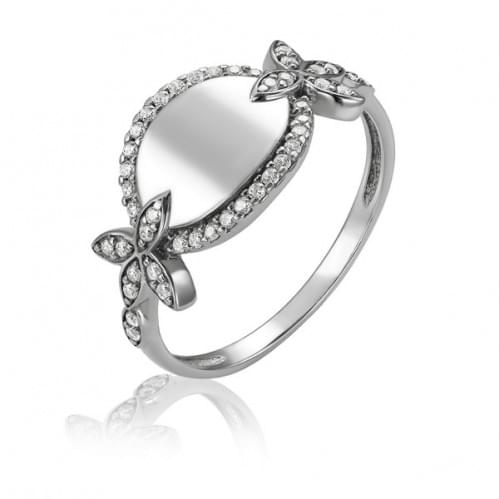 Серебряное кольцо с цирконием КВ1457с