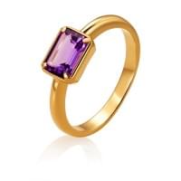 Золотое кольцо с аметистом Золотое кольцо с аметистом