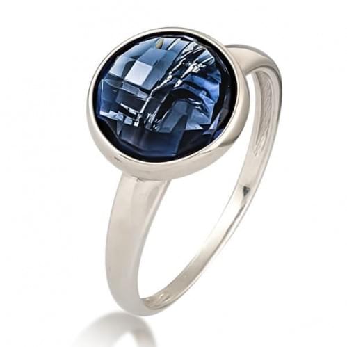 Серебряное кольцо с цирконием КВ1854.02с
