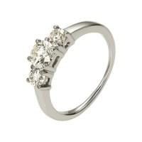 Кольцо из белого золота со вставкой Кольцо из белого золота со вставкой