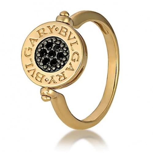 Золотое кольцо с цирконием КВ672.10и