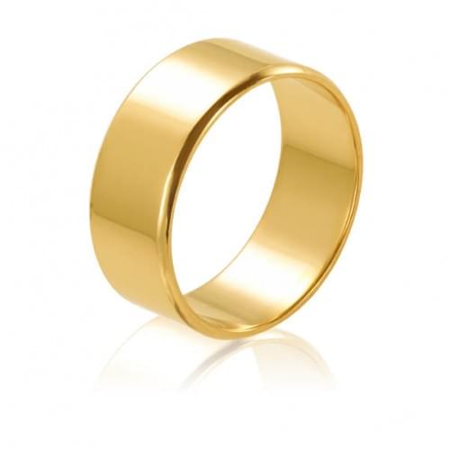 Золотое обручальное кольцо ОК015.7Левр