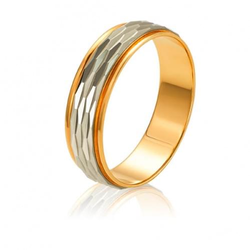 Золотое обручальное кольцо ОК080