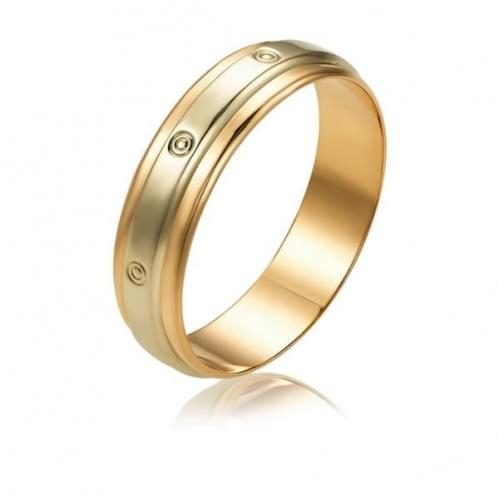 Золотое обручальное кольцо ОК217