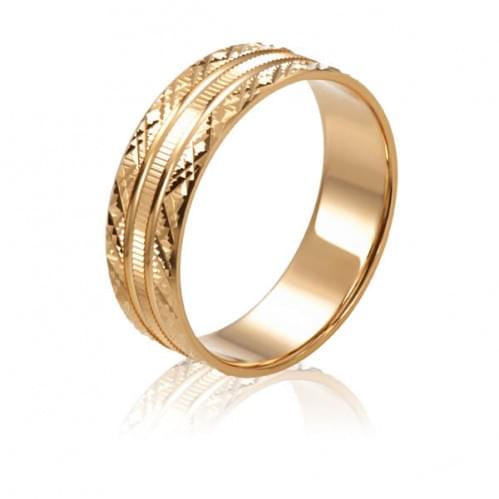 Золотое обручальное кольцо ОК240