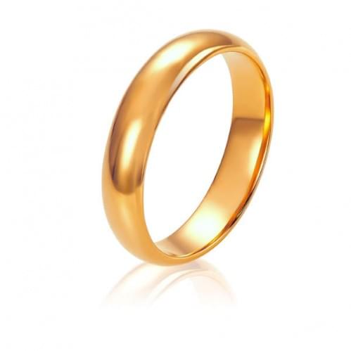 Золотое обручальное кольцо - классическое (литое) ОК274.5Ки