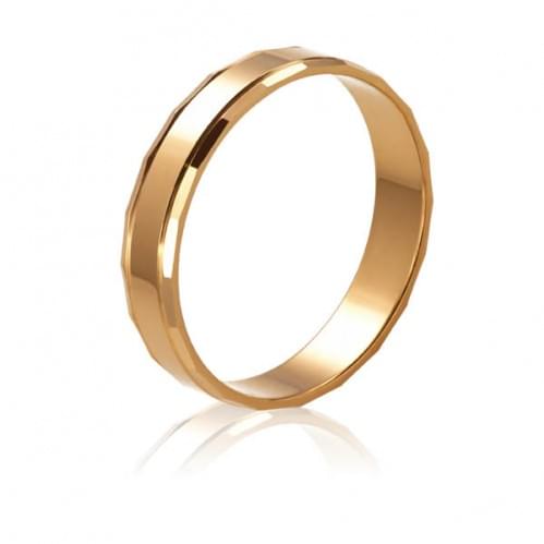Золотое обручальное кольцо ОК276.4