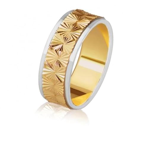 Золотое обручальное кольцо ОК281