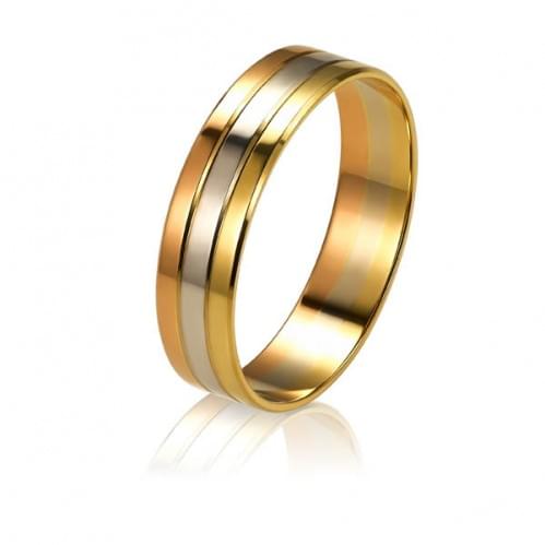 Золотое обручальное кольцо ОК303Р