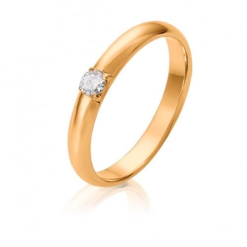 Золотое обручальное кольцо ОК305н