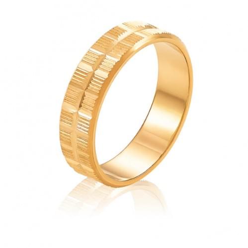 Золотое обручальное кольцо ОК320.1